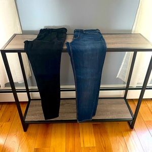 2 pairs of size 8 jeans